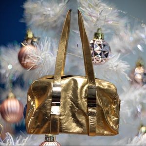 Sobella Gold Leather Bag